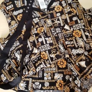 NWT Disney Moana tiki romper
